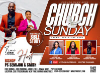 SUNDAY CHURCH SERVICE Presentation template
