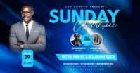 Sunday Conference Flyer Facebook Ad template