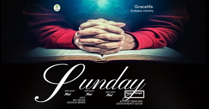 sunday Template | PosterMyWall