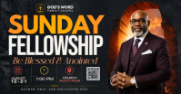 Black Sunday Fellowship Event Facebook Shared Image Template