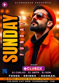 sunday funday A6 template