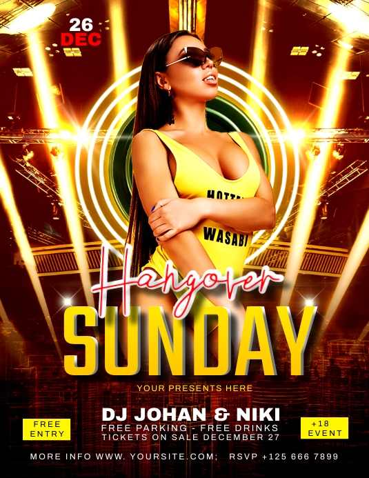 SUNDAY HANGOVER Iflaya (Incwadi ye-US) template