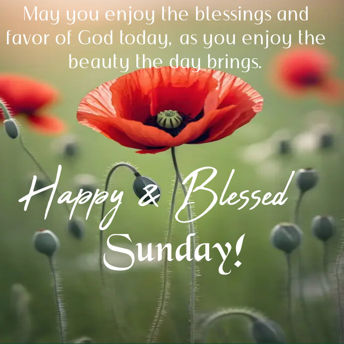 Sunday Message Post Idea Sunday Inspirational Template | PosterMyWall