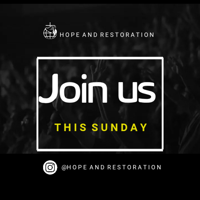 Copy of Sunday invite | PosterMyWall