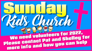 Blue Kids Church Volunteer Recruitment Presentazione Template