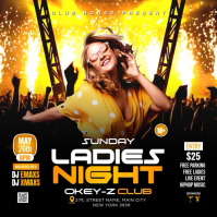 Sunday Night Club Party Instagram Post Video template