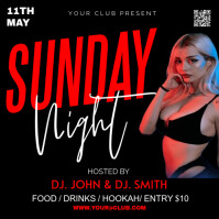 Sunday night Instagram Post template