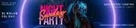 sunday night party Soundcloud-Banner template