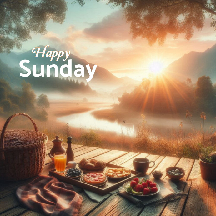 Sunday Message Post Idea Sunday post Template | PosterMyWall