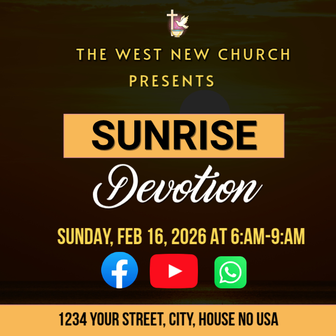 SUNDAY RAISE DEVOTION Template | PosterMyWall