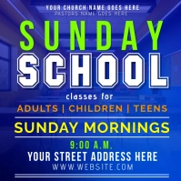 Sunday School Publicación de Instagram template