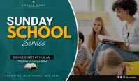 Sunday School Service Template Tag