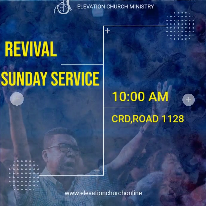 SUNDAY SERVICE (9) Instagram na Post template