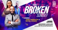 Sunday Service Ad Imagen Compartida en Facebook template