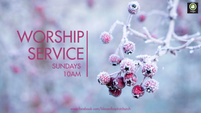 sunday service aurora background Template | PosterMyWall