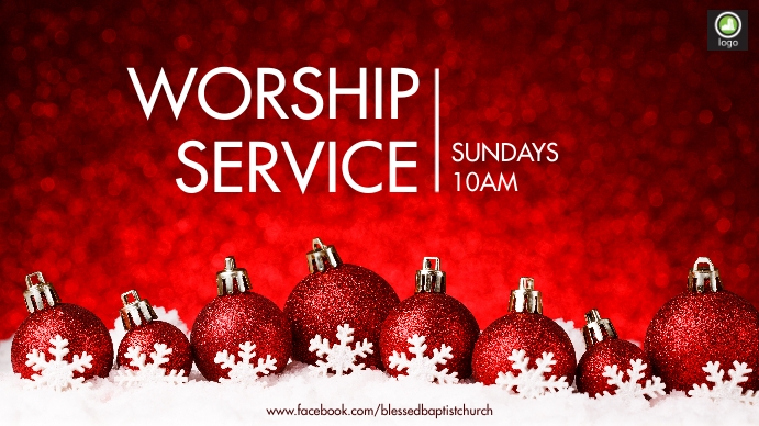 sunday service christmas background Template | PosterMyWall