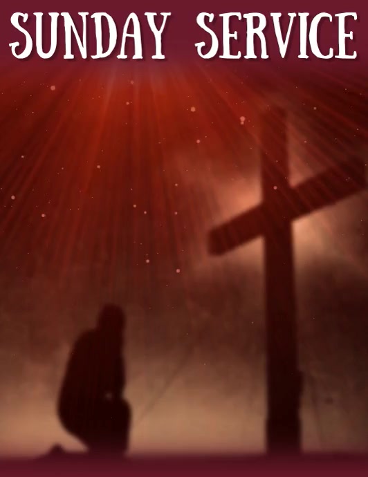 Copy of sunday service church | PosterMyWall