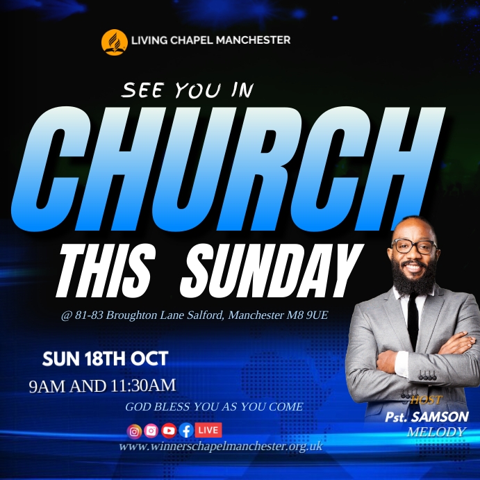 Sunday Service Posts SUNDAY SERVICE Template | PosterMyWall