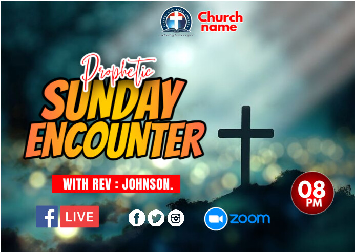 sunday service Ikhadi leposi template