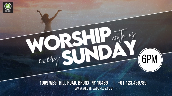 Sunday Service Template | PosterMyWall