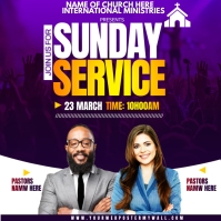 Sunday service Template | PosterMyWall