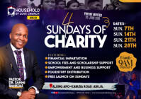 sunday service A4 template