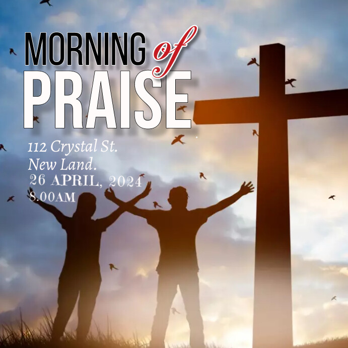 Plantilla de Sunday service | PosterMyWall