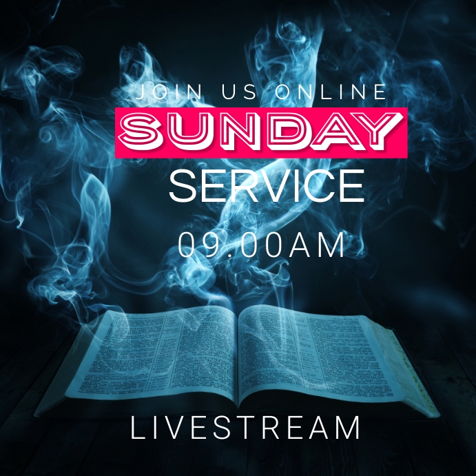 Sunday service Template | PosterMyWall
