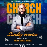 sunday service Template | PosterMyWall