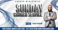 SUNDAY SERVICE Facebook Shared Image template