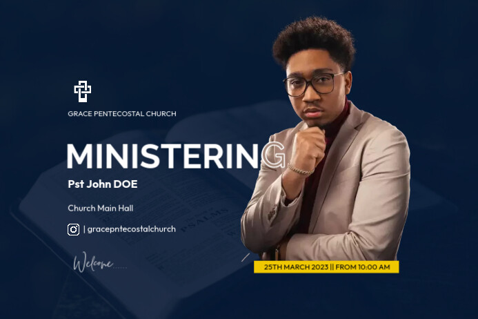 sunday service Template | PosterMyWall