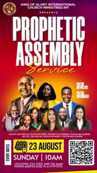 sunday service Instagram Reel template