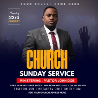 sunday service Template | PosterMyWall