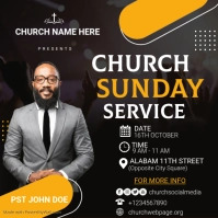 Sunday Service Template | PosterMyWall