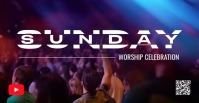 Sunday service facebook template