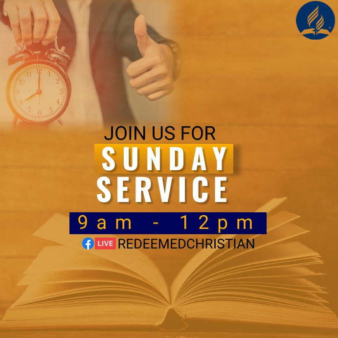 SUNDAY SERVICE FLYER (6) Instagram Post template