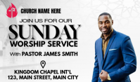 sunday service flyer Ithegi template