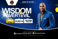 SUNDAY SERVICE FLYER Etiket template