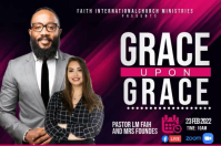 SUNDAY SERVICE FLYER Etykieta template