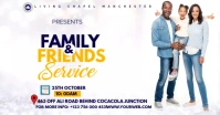SUNDAY SERVICE FLYER Facebook Shared Image template