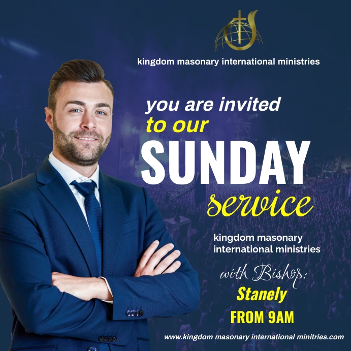 sunday service flyer poster template PosterMyWall