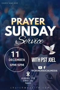 Sunday service flyer template (1) Tumblr Graphic