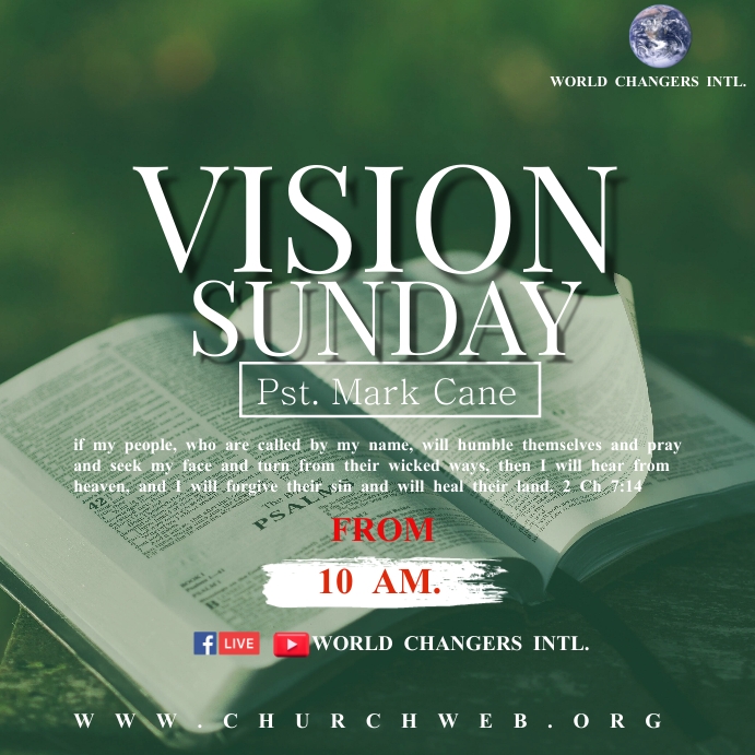 Copy of SUNDAY SERVICE poster | PosterMyWall