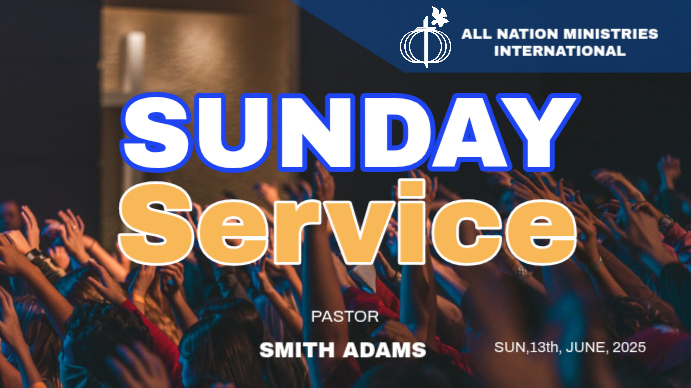 Sunday Service Thumbnail Template | PosterMyWall