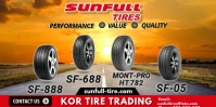 Sunfull Tires Cartel enrollable de 3 × 6 pulg. template
