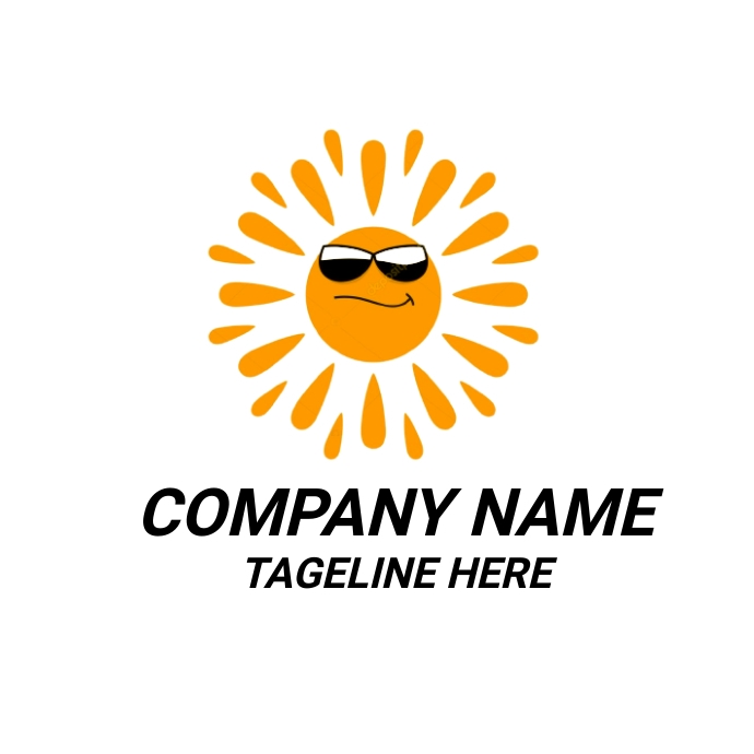 sunglass logo Template PosterMyWall