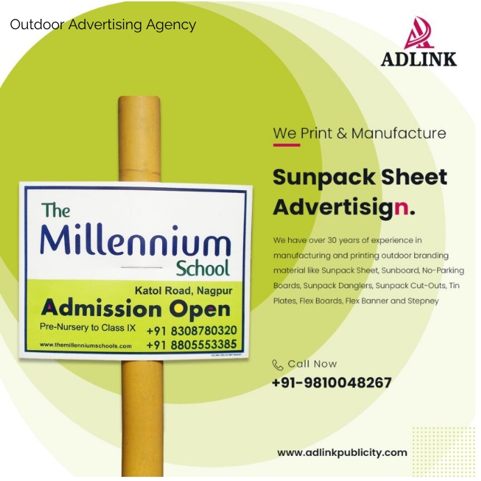 Sunpack Sheet Advertising By Adlink Publicity Сообщение Instagram template