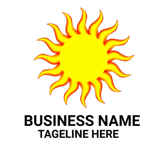 sunrise logo,sun rays logo,summer logo,summer Logotyp template