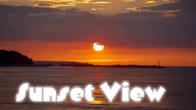 Sunset Template | PosterMyWall