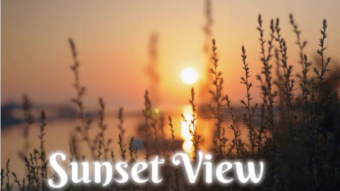Sunset Template | PosterMyWall